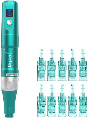 DR. PEN Dr.Pen A6S Microneedling Pen Micro Needling Treatment with 10 16-Pin Cartridges Anti Wrinkle Machine