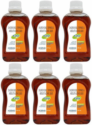 hospiaid Extol Disinfectant Antiseptic Liquid for Wounds and Minor Cuts Antiseptic Liquid(100 ml, Pack of 6)