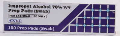 hospiaid Isopropyl Swab Antiseptic Liquid(100.0 ml x Pack of 1)