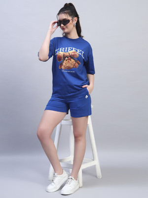 Griffel Tshirt Regular Shorts Co-ords Set