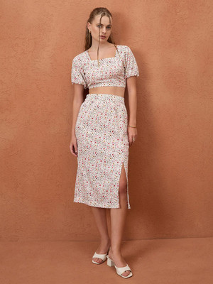 CORSICA Top Skirt Co-ords Set