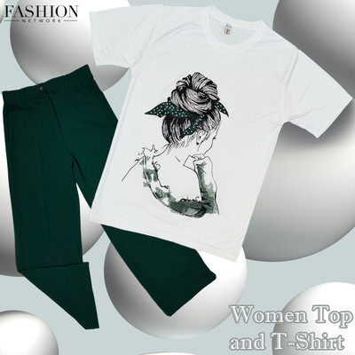 Marc Luarente Tshirt Palazzos Co-ords Set