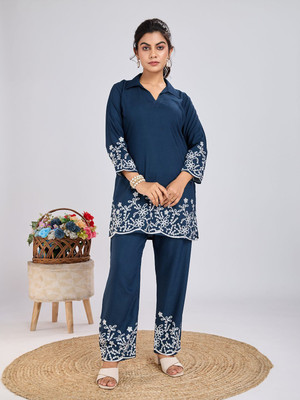VEDA FAB Tunic Pant Co-ords Set