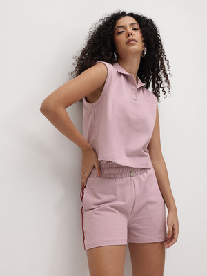 Roadster Tshirt Regular Shorts Co-ords Set