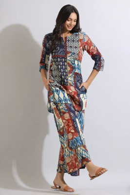 Leriya Fashion Tunic Palazzos Co-ords Set