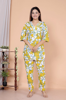 ARADHAYA FAB TAX Tunic Pant Co-ords Set