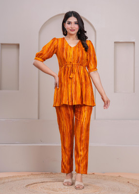 AKSHUNA Tunic Pant Co-ords Set