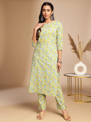 Janasya Top Pant Co-ords Set