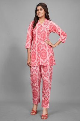 JIARAA Shirt Pant Co-ords Set