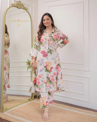 CHARVI CREATION Tunic Palazzos Co-ords Set