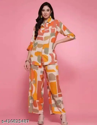 Rituwear Shirt Palazzos Co-ords Set