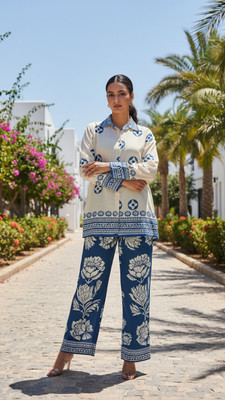 Flavia Creation Top Pant Co-ords Set