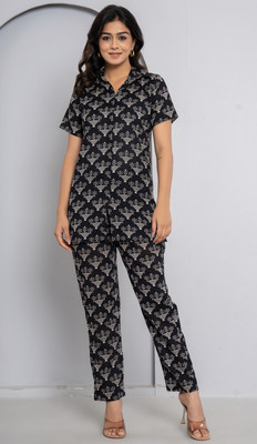Jaipuri Bunaai Top Pant Co-ords Set