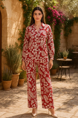 HouseOfCommon Shirt Pant Co-ords Set