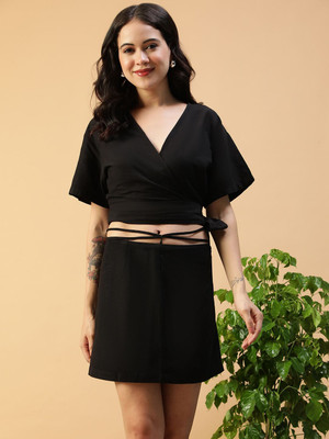 OXOLLOXO Top Skirt Co-ords Set