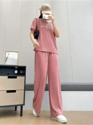 LUGRANTHA Tshirt Palazzos Co-ords Set