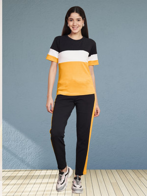 DE TRENDZ Tshirt Pant Western Set