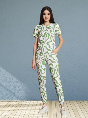 Moda Rapido Tshirt Pant Western Set