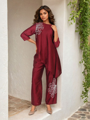 Zolo Label Tunic Pant Co-ords Set