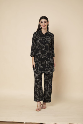 fashoraa Shirt Pant Co-ords Set