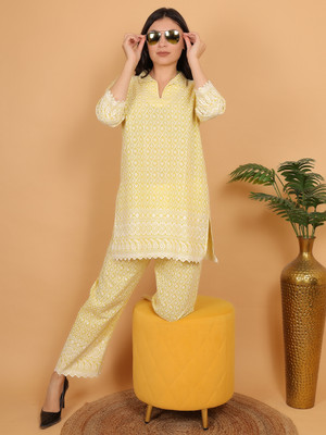trendzmy Tunic Pant Co-ords Set
