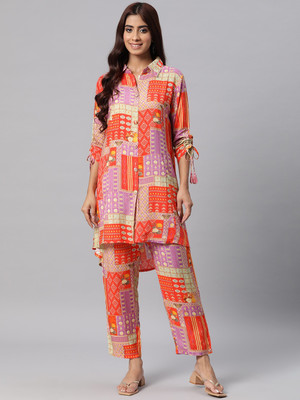 Readiprint Fashions Tunic Palazzos Co-ords Set
