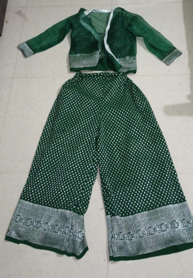 Next step silai Top Palazzos Co-ords Set with Jacket
