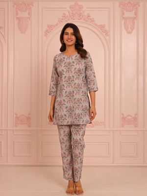 KWATCHI Tunic Pant Co-ords Set