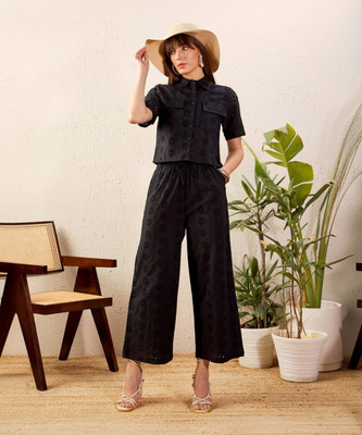 SASSAFRAS Shirt Pant Co-ords Set