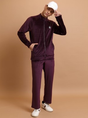 HIGHLANDER Solid Men Track Suit