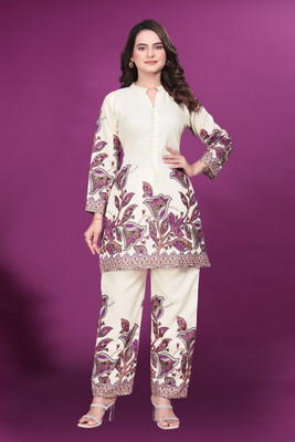 sthreevastra Top Palazzos Co-ords Set