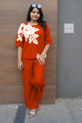 BLUEWEARS Top Palazzos Co-ords Set