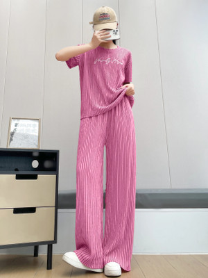 Lugo Tshirt Palazzos Western Set
