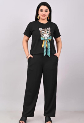 EJ ATTIRE Tshirt Pant Co-ords Set