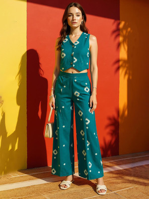 ZUMMER Top Palazzos Co-ords Set