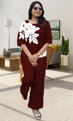 elalpro Top Palazzos Co-ords Set