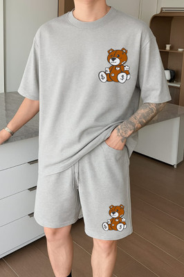 LARRY & EVA Tshirt Regular Shorts Co-ords Set