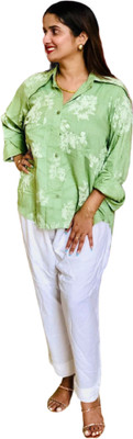GINGER FOR U Shirt Palazzos Co-ords Set