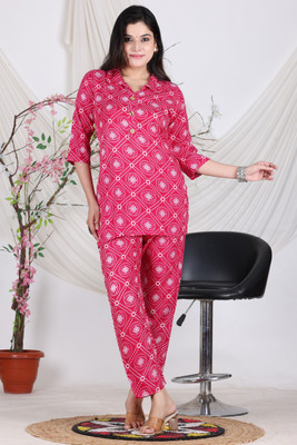JOJO FASHION Tunic Pant Co-ords Set