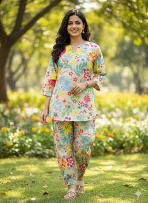 Humza fashion Top Pant Co-ords Set