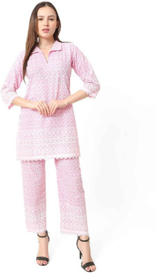 trendzmy Tunic Pant Co-ords Set