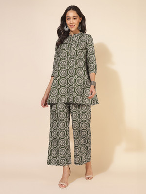 Janasya Tunic Palazzos Co-ords Set