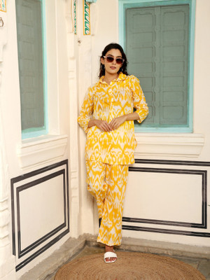 Flavia Creation Top Pant Co-ords Set
