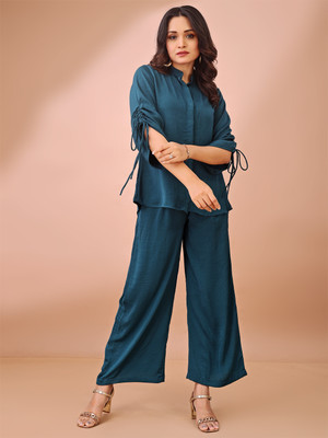 all about you Shirt Pant Co-ords Set