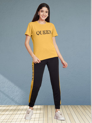 DE TRENDZ Tshirt Pant Western Set