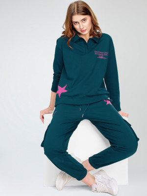 ZEYO Tshirt Pant Co-ords Set