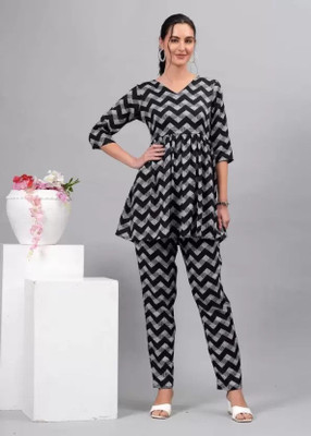 THE BLISS FASHION Top Pant Co-ords Set
