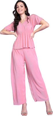 POPWINGS Top Palazzos Co-ords Set