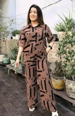 shommee Shirt Palazzos Co-ords Set