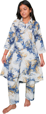 Us mala Top Palazzos Co-ords Set